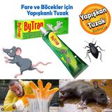Bytrab Fare Haşere Böcek Tuzağı Kapanı Yakalama Yapışkanı Tüpü Zehirsiz 75 Ml