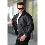 ByTrend Yakalı Bel Lastikli Suni Deri Mont 1787_50446-1