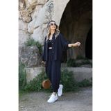 bytugcekaya Siyah Gömlekli Şalvar Takım