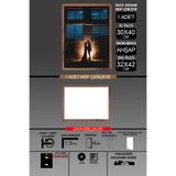 Bytwo 1 Adet 30x40 Çerçeve - İnce Çıtalı A3 Çerçeve - Ahşap Çerçeve - 6mm - Fotoğraf Çerçevesi