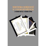 Bytwo 5 Adet A4 Çerçeve Pvcli 21x30 Sertifika Için Çerçeve Diploma Için Çerçeve Belge Için Çerçeve