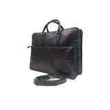 Byz - 1213 Laptop&evrak Çantası Hakiki Deri Kahve/siyah 41CM/31CM/10CM