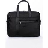 Byz - 248 Siyah 38X29X7CM Saten Kumaş/suni Deri Evrak Çantası