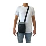 BYZ-3010 Erkek Çapraz Çanta, El Çantası, Omuz Çantası, Ayarlanabilir Askılı Gri 17X24X6CM