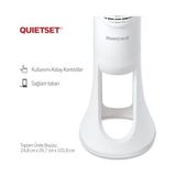BYZ Store Honeywell Quietset HYF260 Tüm Oda Için Salınımlı Kule Vantilatör, 5 Hız Ayarı, 80 Derece Salınım, Zamanlayıcı Fonksiyonu, Aydınlatma, Otomatik Kapanma, Uzaktan Kumanda - 001-Siyah