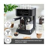 BYZ Store Mycaffe Barista S10 Entegre Süt Hazneli, Espresso, ve Cappuccino Makinesi - Acı Kahve