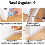BYZM 3 Metre Kapı Pencere Rüzgar Izolasyon Bandı