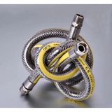 BYZM Ocak Fırın Doğalgaz Bağlantı Fleksi Extra Korumalı Hortum 0.50 cm