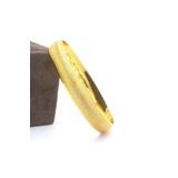 Bz Bilezik Altın Kaplama – 22 Ayar 1 Cm Düz Model (BLZ-3032)