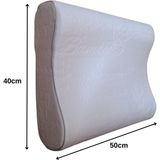 Bzell Ortopedik Bambo Visko Yastık - 40 x 50 cm - Beyaz
