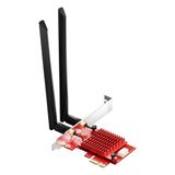 BZIZU WiFi 6E PCIe Card | Intel AX210 Chip, 5400Mbps Tri-Band (2.4GHz/5GHz/6GHz) | Bluetooth 5.3, Low Latency Wireless Adapter for Gaming & Streaming | Windows 10/11 Compatible