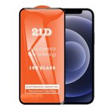 Bzontech Apple iPhone 12 Mini 5.4 ile Uyumlu Ekran Koruyucu 21D Tam Kaplayan