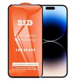 Bzontech Apple iPhone 14 Pro Max ile Uyumlu Kırılmaz Cam 21D Ekran Koruyucu