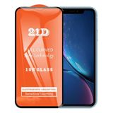Bzontech Apple iPhone XR ile Uyumlu Ekran Koruyucu 21D Tam Kaplayan