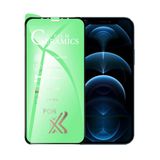 Bzontech iPhone 12 Pro Max ile Uyumlu Ekran Koruyucu 9D Seramik Nano Tam Kaplayan