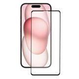 Bzontech iPhone 15 Plus ile Uyumlu Ekran Koruyucu 9D Tam Kaplayan Kavisli