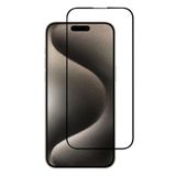 Bzontech iPhone 15 Pro Max ile Uyumlu Ekran Koruyucu 9D Tam Kaplayan Kavisli
