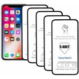 Bzontech İphone X İle Uyumlu Ekran Koruyucu Tam Kaplayan 5li Set