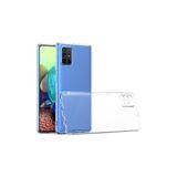 Bzontech Samsung A71 Kılıf Şeffaf Silikon Kamera Korumalı 3D