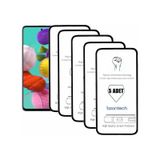Bzontech Samsung Galaxy A51 İle Uyumlu Ekran Koruyucu Tam Kaplayan 5li Set