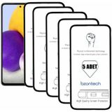 Bzontech Samsung Galaxy A72 İle Uyumlu Ekran Koruyucu Tam Kaplayan 5li Set
