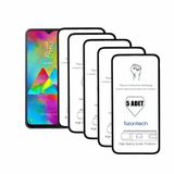 Bzontech Samsung Galaxy M20 İle Uyumlu Ekran Koruyucu Tam Kaplayan 5li Set