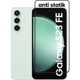 Bzontech Samsung S23 Fe Uyumlu Anti Statik Ekran Koruyucu Toz Tutmayan Kırılmaz Cam - -- - Galaxy S23 FE