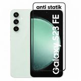 Bzontech Samsung S23 Fe Uyumlu Anti Statik Ekran Koruyucu Toz Tutmayan Kırılmaz Cam