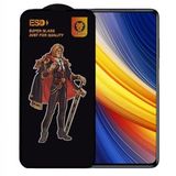 Bzontech Xiaomi Poco X3 ile Uyumlu Anti Statik Ekran Koruyucu Toz Tutmayan Kırılmaz Cam