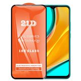Bzontech Xiaomi Redmi 9 Uyumlu Ekran Koruyucu 21D Kırılmaz Cam