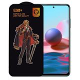 Bzontech Xiaomi Redmi Note 10 ile Uyumlu Anti Statik Ekran Koruyucu Toz Tutmayan Kırılmaz Cam