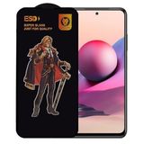 Bzontech Xiaomi Redmi Note 10s ile Uyumlu Anti Statik Ekran Koruyucu Toz Tutmayan Kırılmaz Cam