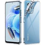 Bzontech Xiaomi Redmi Note 12 Pro 5G Uyumlu 3D Kamera Korumalı Şeffaf Silikon Kılıf