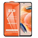 Bzontech Xiaomi Redmi Note 12 Pro ile Uyumlu Ekran Koruyucu 21D Tam Kaplayan Kavisli