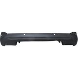 Bzt Fiat Doblo- 24/26; Arka Tampon Siyah (6 Sensör Delikli/çeki Demiri Kapaklı) 1633557680 - BZT-1878-2602