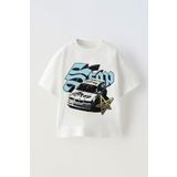 c.c.l. coccolin kids baby clup Erkek Çocuk Bmw Araba Baskılı Çocuk Oversize Tişört T-Shirt