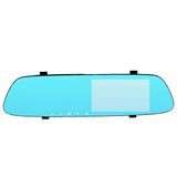 C-Funn 5 Inç 1080 P Hd Araba Dvr Dikiz Aynası Dash Kamera Çift Lens Kaydedici Monitör 170 Derece