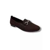 C-Shoes Sg3185-26 Triko Taşlı Mw Toka Anatomik Kadın Babet