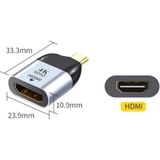 C To HDMI 4K 60hz Çevirici Dönüştürücü Adaptör USB 3.1 Erkek To HDMI Dişi