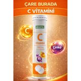 C Vitamini Efervesan 20 Tablet 1000 mg (C Vitamini & Çinko)
