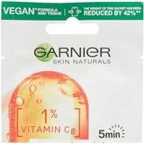 C Vitamini Yorgunluk Karşıtı Ampul Kağıt Yüz Maskesi