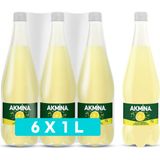 C Vitaminli Limon Aromalı Düşük Sodyumlu Doğal Maden Suyu 6x1 L
