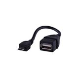 C09 Siyah Otg Kablo Micro Usb