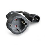 C14 Power Erkek To Schuko Dişi Ups Priz Çevirici 1.5 Metre