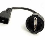 C20 schuko Ups Priz Çevirici Kablo 30 cm