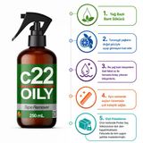 C22 Oıly - 250 Ml Yağ Bazlı (Protez Saç Bant Sökücüsü Temizleyicisi)