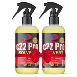 C22 Pro - Protez Saç Bant Sökücüsü Temizleyicisi - 2 X 500 Ml (C22 Alkol Bazlı,C22 Solvent)
