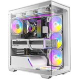 C3 Argb White, 4 x Argb Pwm Fan Dahil, Dikişsiz Temperli Cam Ön ve Yan Paneller, 360MM Radyatör D - 1000 W