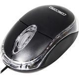 C3 Işıklı USB Kablolu Mouse - Siyah