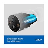C425 2-Pack, 2k Qhd Kablosuz Bataryalı Güvenlik Kamerası, Yapay Zeka Desteği, Renkli Gece Görüşü, 300 Gün Şarj Süresi, IP66, Yerel/bulut Depolama, 150° Geniş Açılı, Solar Panel Desteği - standart